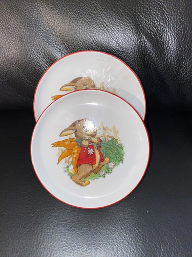 Bunny cookie plate - set, 4