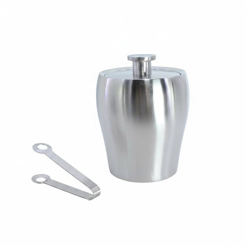 Stainless steel ice container - stainless,