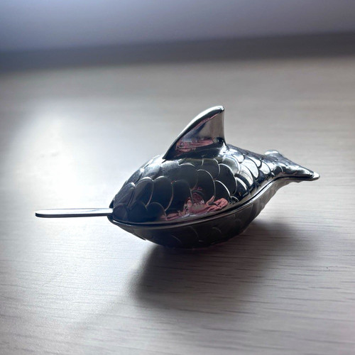 Alessi silver plate fish - alessi,